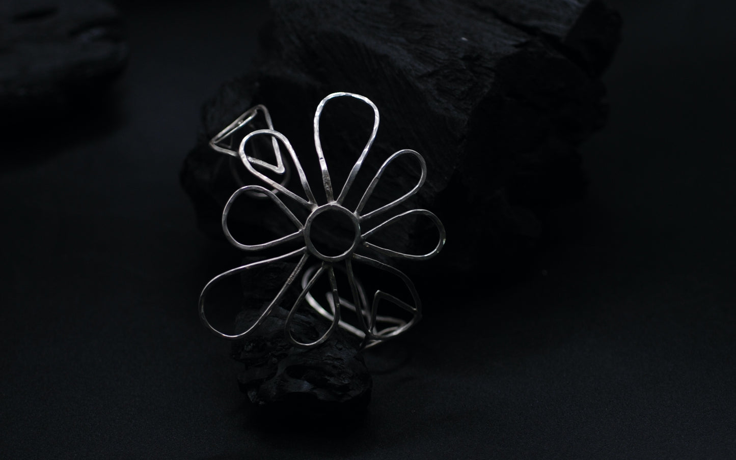 Big Flower bracelet/cuff